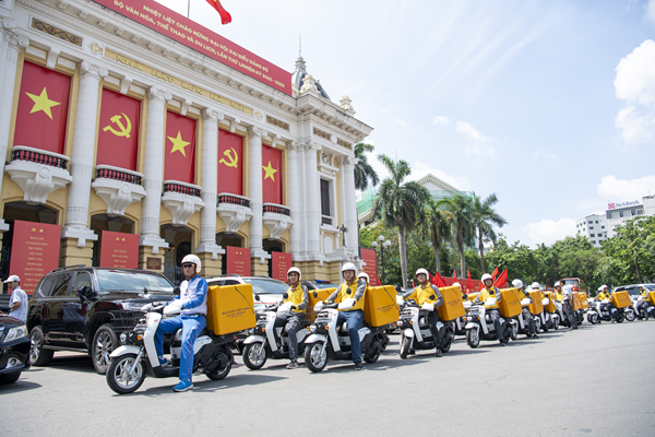 Honda Việt Nam và Bưu điện Việt Nam đẩy mạnh hợp tác chiến lược, mở rộng triển khai Dự án sử dụng xe điện giao hàng