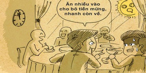 Đám cưới Việt chỉ toàn ăn uống, nhạc nhẽo. Ảnh: aFamily