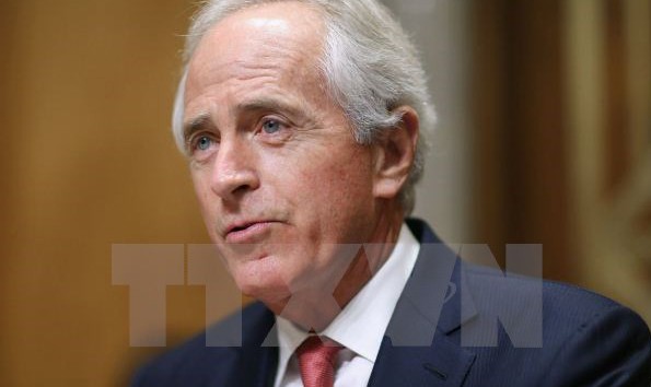 Chủ tịch Ủy ban Đối ngoại của Thượng viện Mỹ Bob Corker. (Nguồn: AFP/TTXVN)