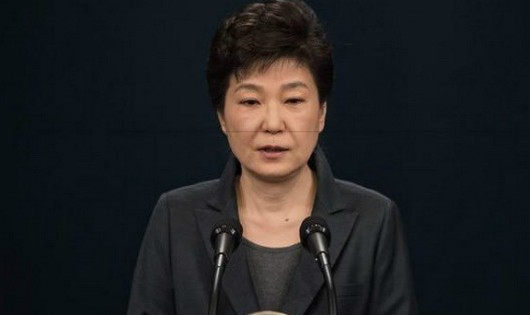 Tổng thống Hàn Quốc bị luận tội Park Geun-hye. (Nguồn AFP/Getty Images)