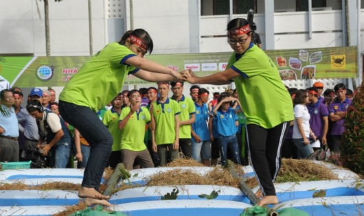 Các phần thi thể hiện tính năng động, sáng tạo, tư duy của những người nông dân.