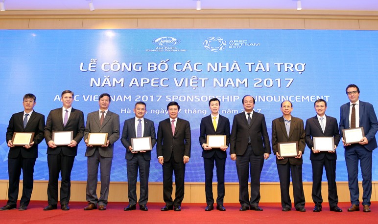 Tài trợ cho Hội nghị APEC đạt mức kỷ lục