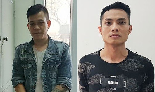 Nguyễn Văn Hạnh (bên trái) và Bùi Quang Toàn.