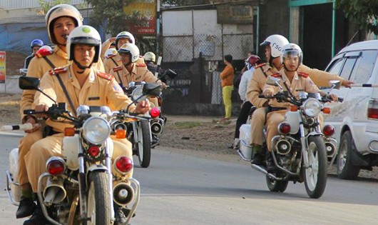 Từ 16/4, cảnh sát cả nước bắt đầu cao điểm xử phạt vi phạm giao thông