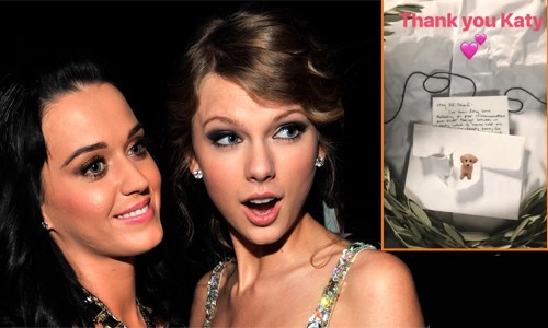 Katy Perry gửi thư làm hòa với Taylor Swift, kết thúc 6 năm hận thù