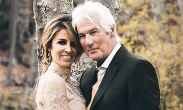 Richard Gere kết hôn với người bằng nửa tuổi mình