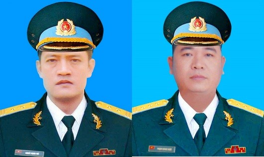 Truy thăng quân hàm cho 2 sỹ quan phi công mới hy sinh