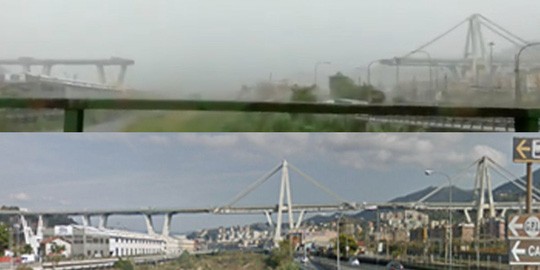 Sập cầu trên đường cao tốc, ít nhất 10 người chết - Ảnh 2. Sập cầu trên đường cao tốc, ít nhất 10 người chết - Ảnh 2.