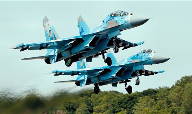 Chiến đấu cơ SU-27 của Nga. (Ảnh: PressTV)