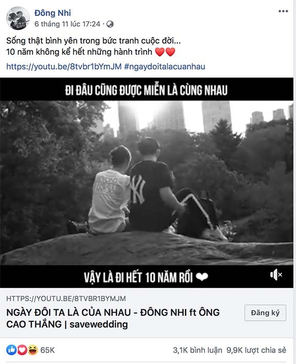 Sức hút đám cưới Đông Nhi - Ông Cao Thắng nhận "bão like khủng" vì tình yêu chân thành hình ảnh 5 suc hut dam cuoi dong nhi - ong cao thang nhan "bao like khung" vi tinh yeu chan thanh hinh anh 5