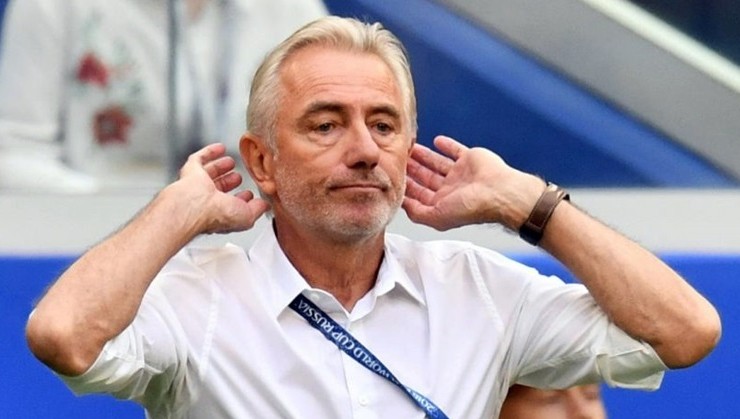 HLV Van Marwijk mới nhậm chức hồi cuối tháng 3/2019, sau khi UAE thua ở bán kết Asian Cup 2019. Ảnh: AFP.