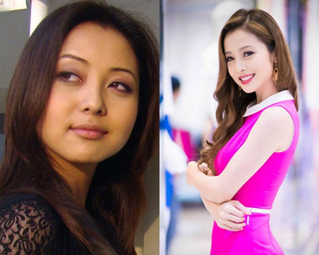 Choáng với nhan sắc thật của mỹ nhân showbiz Việt - Ảnh 6. Choáng với nhan sắc thật của mỹ nhân showbiz Việt - Ảnh 6.