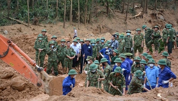 Tìm thấy thi thể cuối cùng trong đoàn cán bộ gặp nạn khi đến Thủy điện Rào Trăng