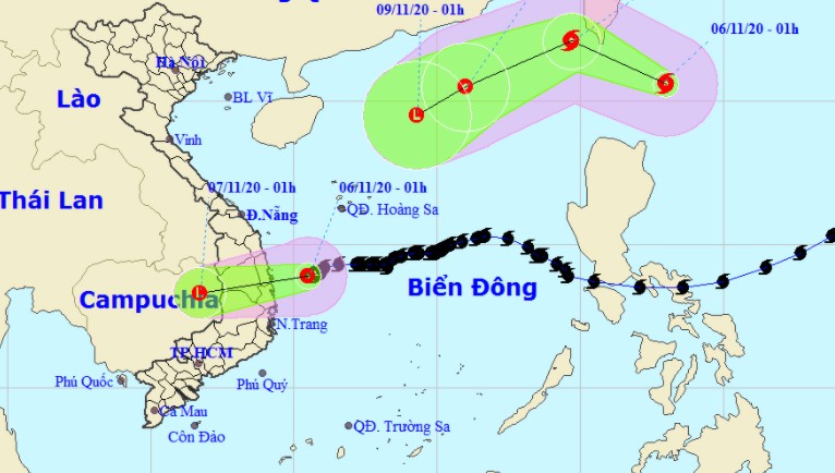 Ấp thấp nhiệt đới chưa tan, bão lại xuất hiện.