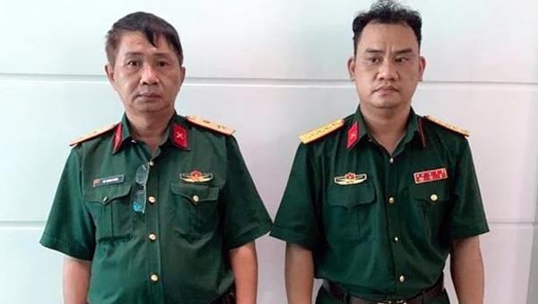 Đối tượng Phúc và Nhật. Ảnh: Công an TP HCM