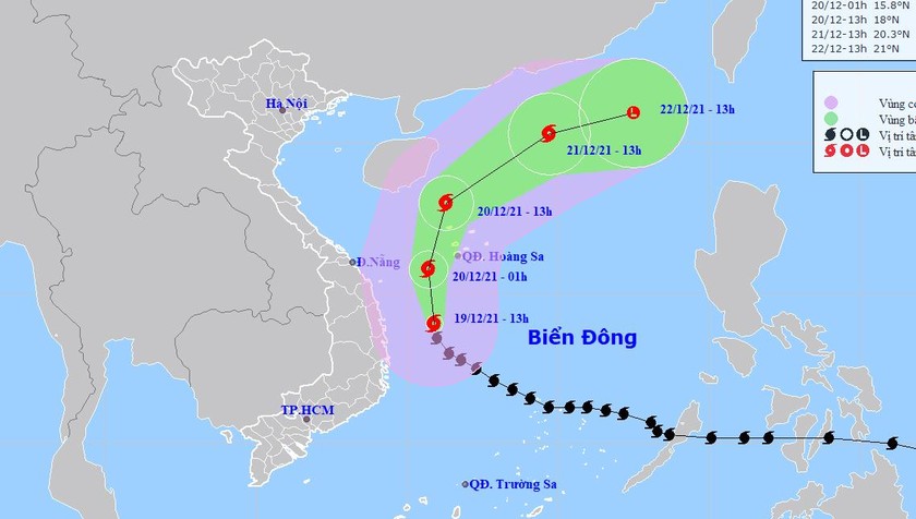 Siêu bão quần thảo gần Bình Định - Phú Yên, Nam Trung Bộ đề phòng lũ quét, ngập úng