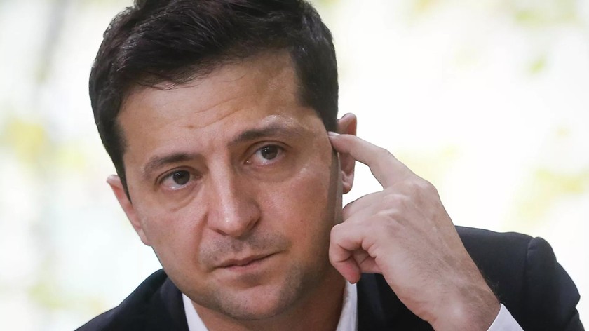 Tổng thống Ukraina Vladimir Zelensky.