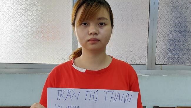 Đối tượng Trần Thị Thanh. Ảnh: Báo Bình Dương