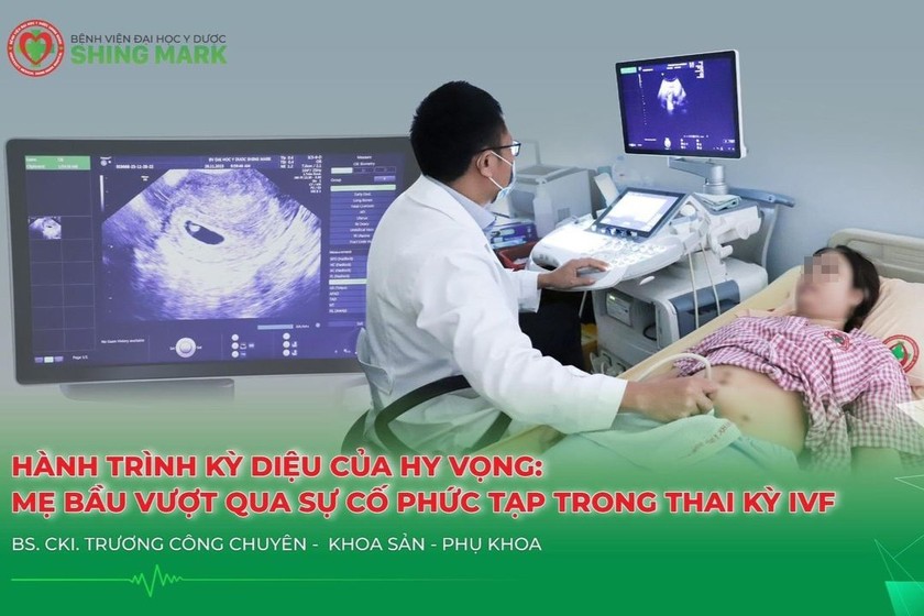 Bệnh nhân hiện đang ổn định về sức khoẻ, vui vẻ về kết quả đã đạt được như mong đợi. Ảnh: BVCC