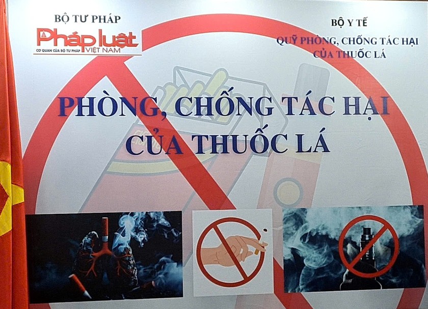 Báo Pháp luật Việt Nam tổ chức Tọa đàm 'Tác hại của thuốc lá và khuyến cáo với thanh niên, sinh viên'