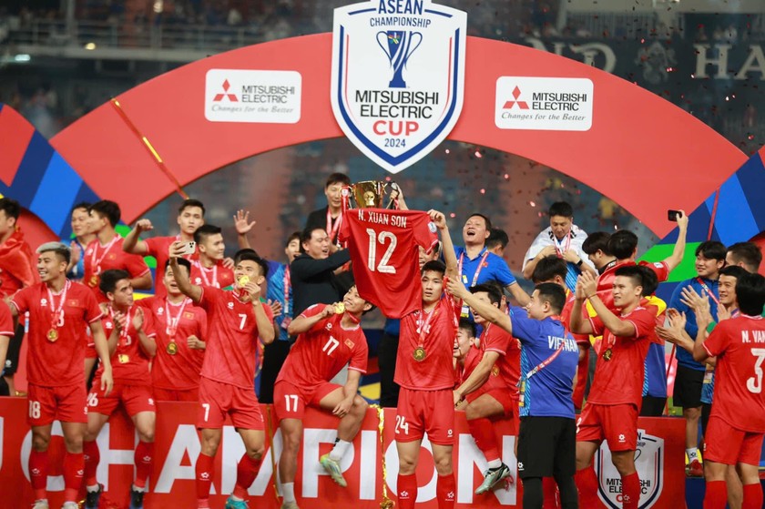 Đội tuyển Việt Nam vô địch ASEAN Cup 2024.