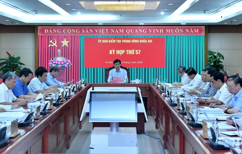 Thông cáo báo chí Kỳ họp thứ 56 của Ủy ban Kiểm tra Trung ương
