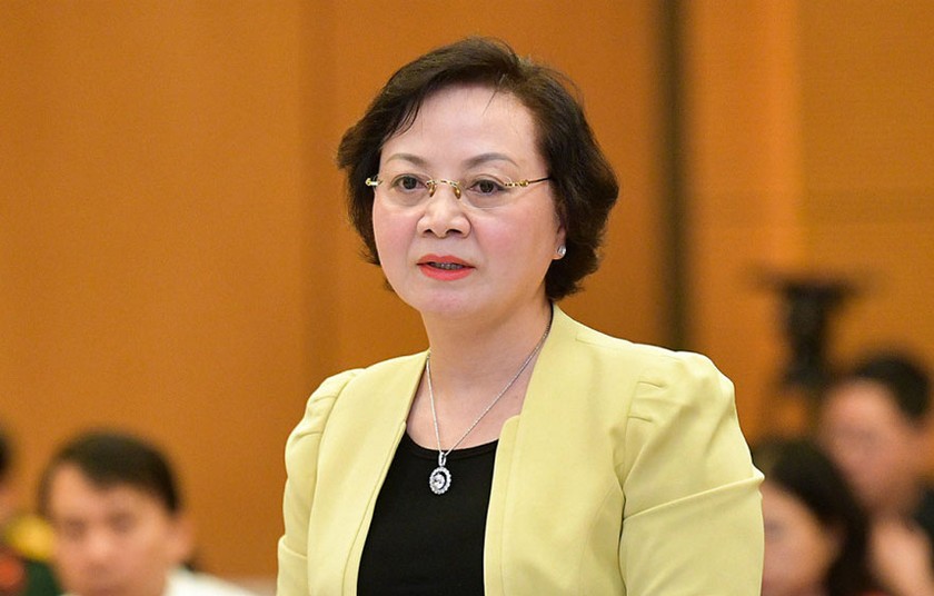 Bộ trưởng Bộ Nội vụ Phạm Thị Thanh Trà.
