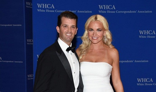 Ông Donald Trump Jr. và vợ Vanessa Trump. (Nguồn: Internet).