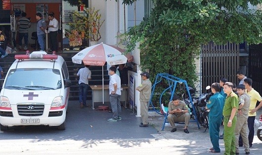 Hiện trường vụ việc.