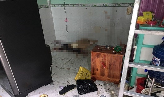Căn nhà trọ nơi xảy ra vụ việc.