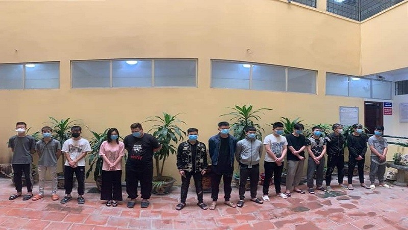 Các đối tượng bị cơ quan công an triệu tập, bắt giữ.