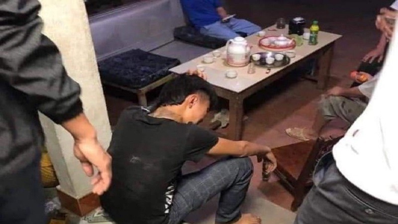 Cơ quan công an bắt giữ đối tượng gây án.