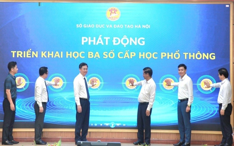 Phát động triển khai học bạ số cấp học phổ thông.