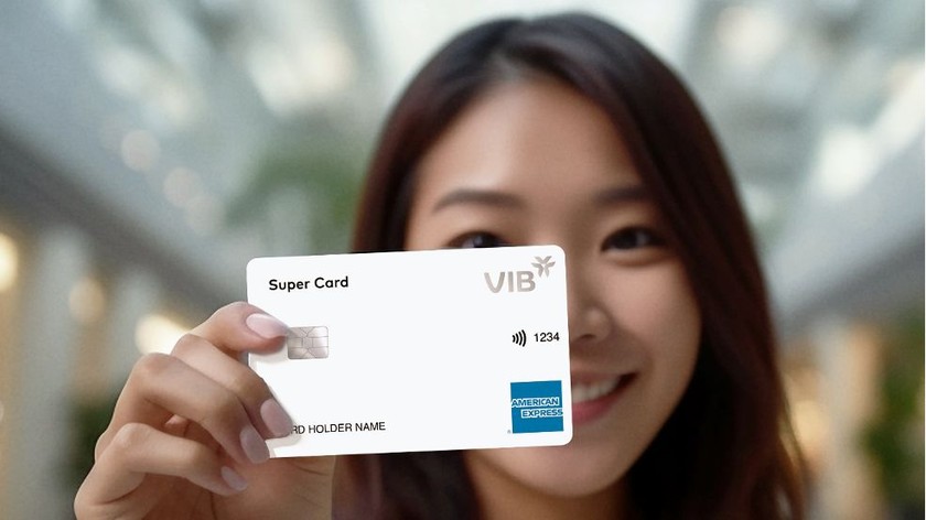 Thẻ VIB Super Card cháy hàng ngay trong tháng đầu ra mắt