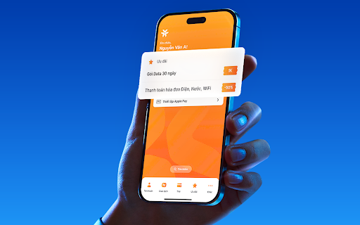 Tặng gói data 30 ngày với giá chỉ 1.000 VNĐ cho người dùng mới trên MyVIB