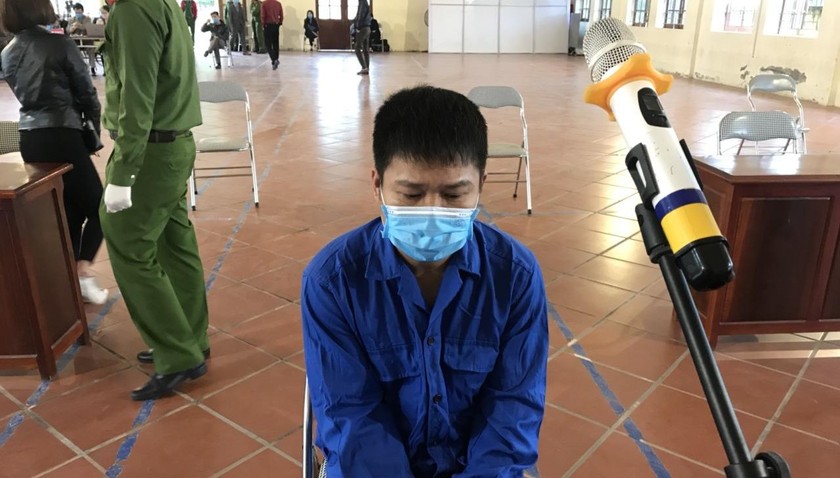 Lê Quang Huy tại tòa án