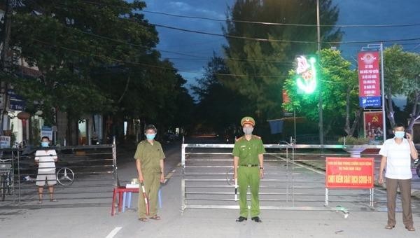 Huyện Nam Sách tiến hành phong tỏa thị trấn Nam Sách