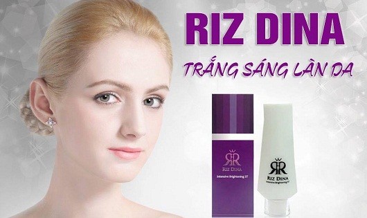 Sự khác biệt khi sử dụng kem dưỡng trắng Riz Dina