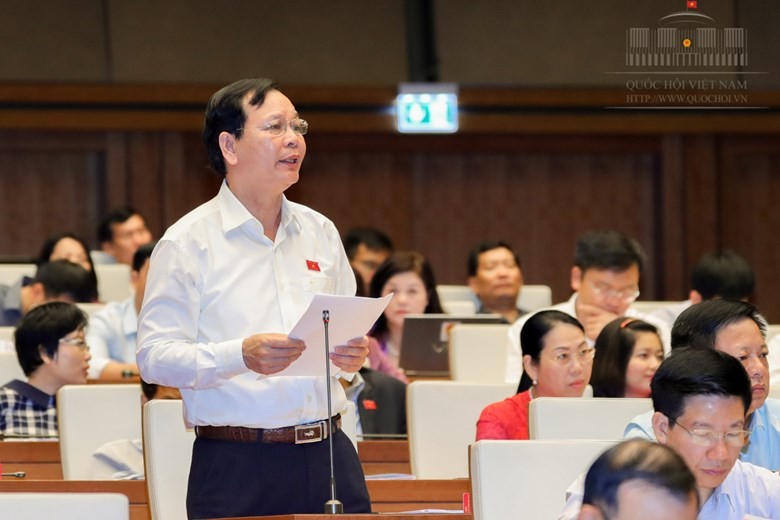 ĐBQH phát biểu trong một phiên thảo luận