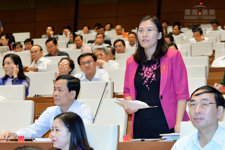 ĐB Lê Thị Nga - Chủ nhiệm Uỷ ban Tư pháp QH 