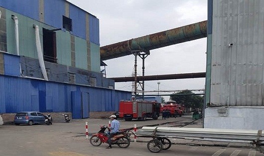 Nhà máy thép nơi xảy ra vụ nổ