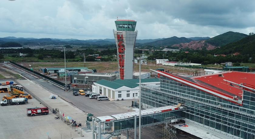 Toàn cảnh sân bay Vân Đồn