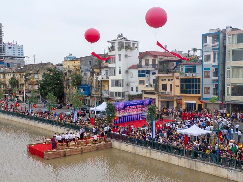 Lễ khánh thành dự án chỉnh trang sông Tam Bạc