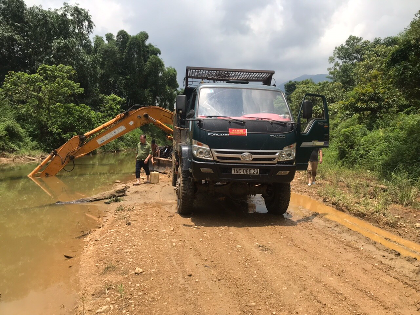 Địa điểm khai thác cát trái phép của Vũ Viết Vĩnh