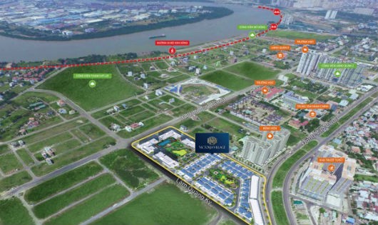 Victoria Village có lợi thế khi nằm gần các chuỗi tiện ích ngoại khu hiện đại cũng như công viên xanh.