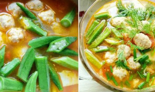 Canh riêu chả cá thác lác ngon ngọt vừa cơm