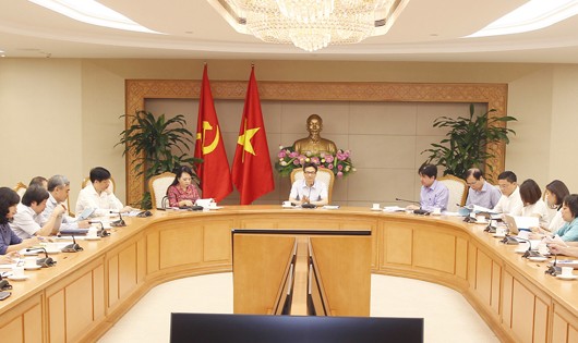 Quang cảnh cuộc họp. Ảnh: VGP News.