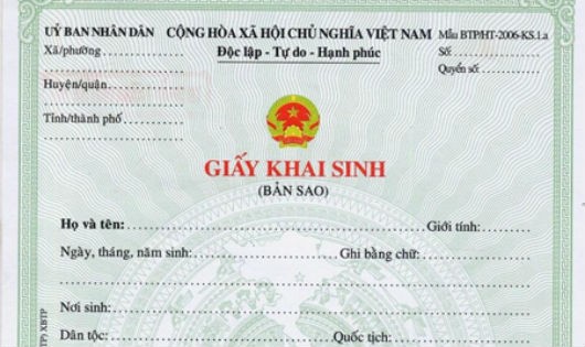 Hướng dẫn thay đổi thông tin giấy khai sinh do sai tên bố/mẹ