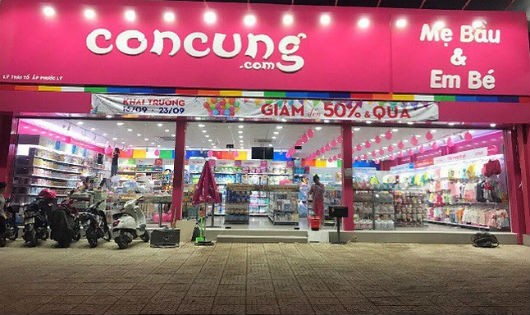 Một cửa hàng của công ty CP Con Cưng