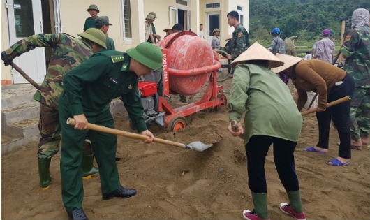 Dấu ấn của người lính “quân hàm xanh” ở vùng biên Hà Tĩnh